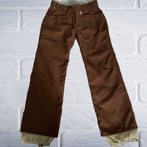 Special Blend Corduroy Ski Snowboard Pants